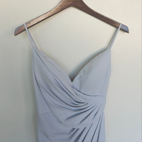 Portia & Scarlett Icy Blue Formal Dress Size 2 Prom Wedding Bridesmaid - Picture 6 of 16